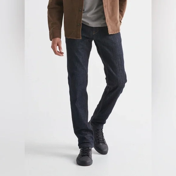 Du/Er Fleece Lined Relaxed Jeans Size 36 - Picture 2 of 14